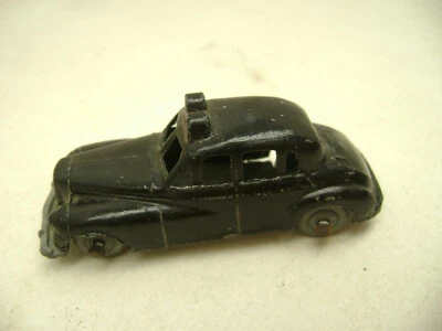 1950's OR 60's BENBROS BLACK DIECAST POLICE SEDAN - Image 1 of 4