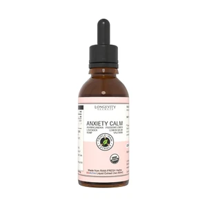 Anxiety Calm: Calm Insomnia and Anxiety - Made from Raw-Fresh-Organic Herbs - Picture 1 of 6