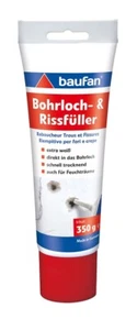 Baufan Bohrloch- und Rissfüller 350 g Weiße Spachtelmasse, Fertigspachtel Füller - Bild 1 von 3
