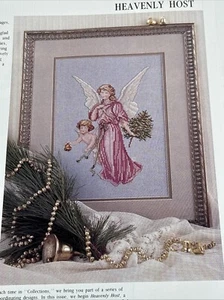 Heavenly Host Angel Single Pattern 2 Pages From Magazine Cross Stitch - Picture 1 of 4