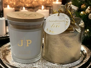 Scented Candle, Organic Soy Wax, Hand Poured, Valentine's Day Candle, Home Decor - Picture 1 of 9