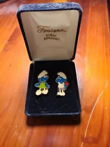 Fontana Enamel Smurf Pins - Picture 1 of 1