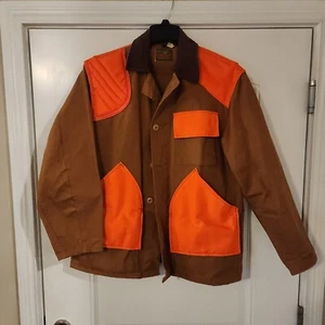 1960s vintage Stream And Field hunting DUCK CANVAS jacket MEDIUM shooting Bird - Picture 1 of 23