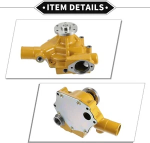 Durable Metal Yellow Front Engine Water Pump for Komatsu 4D95LE Engine - Picture 1 of 4