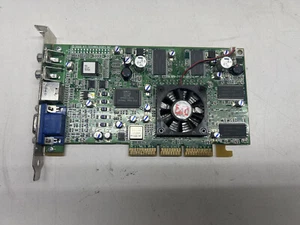 AGP card ATI R6 Rage Theater 109-70700-01 DDRF SD64MB 1027070300 comp VGA Video - Picture 1 of 4