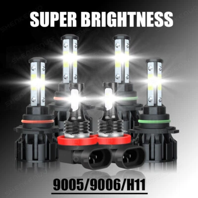 For Honda Odyssey 2005 2006 2007 2008 2009 2010 LED Headlight Hi/Lo Fog Lights - Image 1 of 4