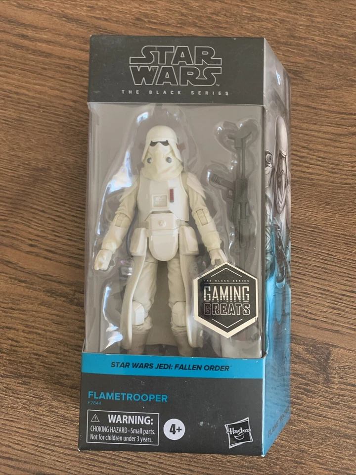 Hasbro Black Series Star Wars Jedi Fallen Flame Trooper 6” Action Figure