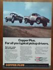 1985 Walker Evan Dodge Ram Off Roading Pic Champion Sparkplugs Vintage Print AD 