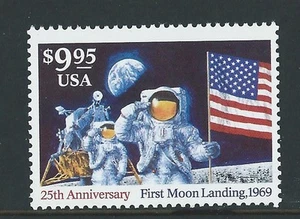 Stati Uniti 1994 25th Anniversario Di Luna Sbarco $9.95 Intatto come Nuovo, MNH - Picture 1 of 1