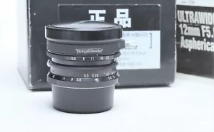 Voigtlander 12mm f/5.6 Aspherical Ultra Wide-Heliar Lens for M39 Leica LTM - Picture 1 of 5