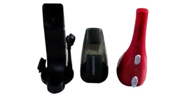 CLEANmaxx 2 in 1 Akku Handsauger - Rot  - Bild 1 von 2