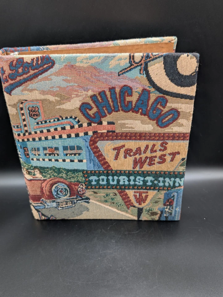 Álbum de fotos tapiz vintage Ruta 66 fotos interiores Helene Batoff  Foto 1 de 4