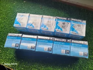 5 lamps Philips MR16 12V50W GU5.3 36° Light Essential Dichroic Reflector Lamp - Picture 1 of 2