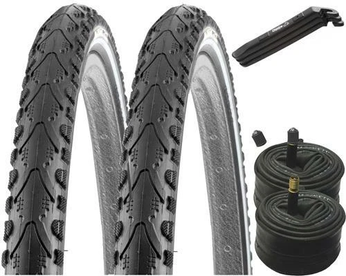 2 FAHRRADREIFEN PANNENSICHER KENDA 28x1.75 REIFEN 28 ZOLL 47-622 +2 SCHLÄUCHE AV - Bild 1 von 1