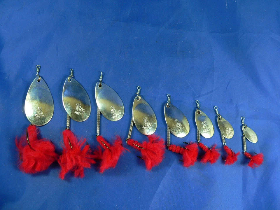 1 Cucchiaino Martin Simplex tirlindana lana pesca spinning, molagna trota luccio