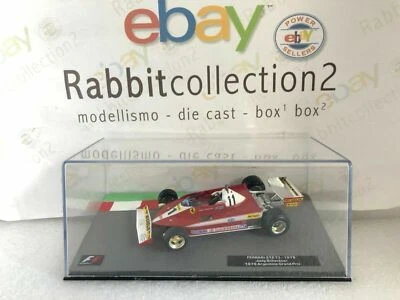 DIE CAST "FERRARI 312 T3 - 1979 JODY SCHECKTER" COLECCIÓN DE FÓRMULA 1 1/43 - Imagen 1 de 2