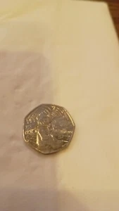 2018 UK PADDINGTON BEAR AT THE STATION COIN BU 50P- - Picture 1 of 3