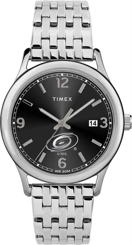 Women's Carolina Hurricanes Watch Timex Sage Stainless Watch Cover