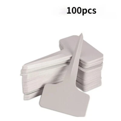 50/100pcs Seed Labels Plant T Plastic Plant Label Name Tags Flower with Marker