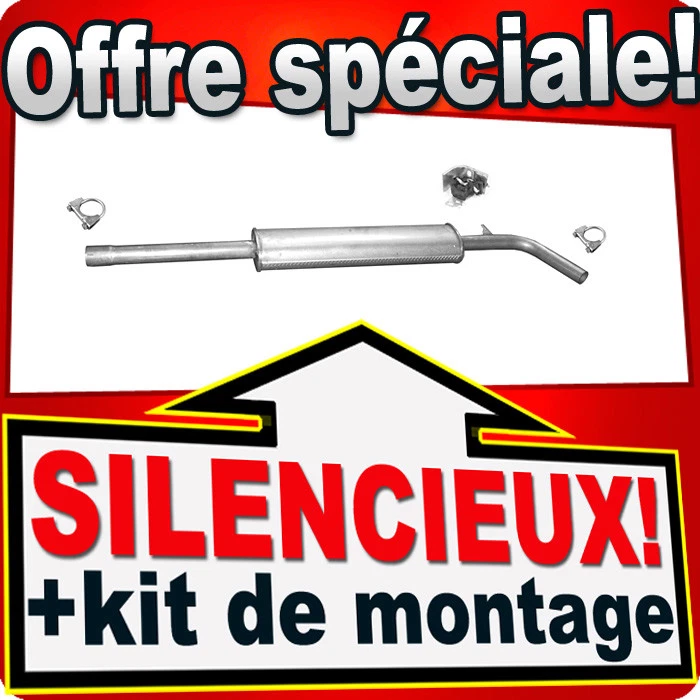 Échappement pour RENAULT MEGANE / SCENIC II 1.6 16V 02-08 et CC échappement - Photo 1/1