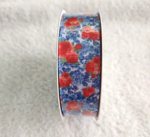 Pioneer Woman Heritage Floral 7/8" Grosgrain Ribbon 3 Yds 2022 - Picture 1 of 4