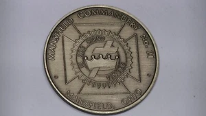 1969 TEMPELRITTER 100 JAHRE JUBILÄUM MANSFIELD OHIO MASON FREIMAURER MEDAILLE - Bild 1 von 19