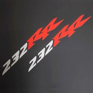 Honda Ruckus 232 cc RR sticker decal silver red oem look GY6 mod stretch Kymco - Bild 1 von 3