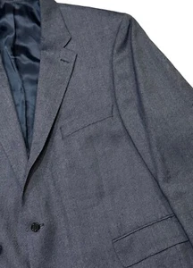 Hirmer Mens Blazer Sport Coat Royal Silk Kaiser Design Blue 31 48R - Picture 1 of 14