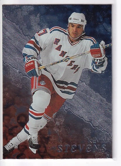 1998-99 In the Game Be a Player #88 Kevin Stevens New York Rangers - Image 1 of 2