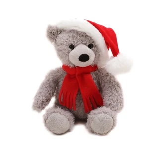 Orso natalizio junior grigio 10" - Foto 1 di 3