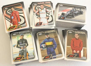 2024 F1 Topps Chrome Formula 1 base Cards - Set de base 1 à 200, carte à choisir - Foto 1 di 201
