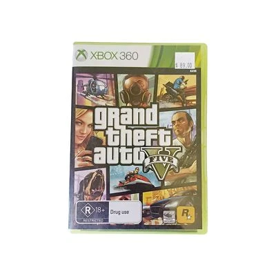 Grand Theft Auto V (Microsoft Xbox 360, 2013) Manual No Map - Image 1 of 4