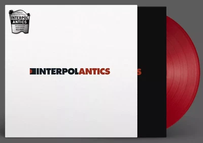 INTERPOL LP Antics RED VINYL 20th Anniversary Ltd Edition NEW Sealed In STOCK - Image 1 of 4