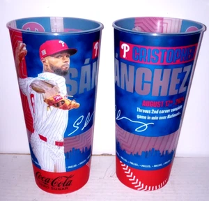 Philadelphia Phillies Cristopher Sánchez tazas de recuerdo (2 tazas) 2025 SGA - Bueno - Imagen 1 de 12