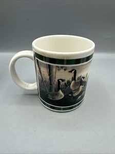 Houston Foods IL Ganso Canadiense Taza de Té Café Cerámica Pájaro 31298 - Imagen 1 de 7