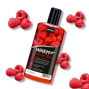 WARMup Gleitmittel Massage Oral Himbeer Essbar Gel Wasserbasis Vegan Wärmend - Bild 1 von 2