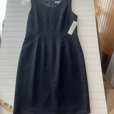 Vestido Kasper Seperates mujer sin mangas, forrado talla 12. Ropa de carrera Foto 1 de 4