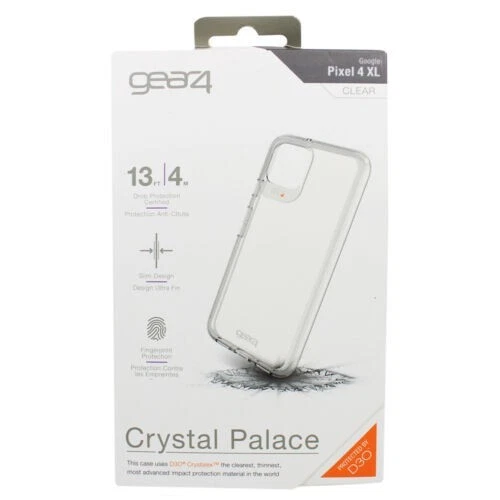 Gear 4 Crystal Palace Series Rugged Slim Case For Google Pixel 4 XL - Clear - Image 1 of 1