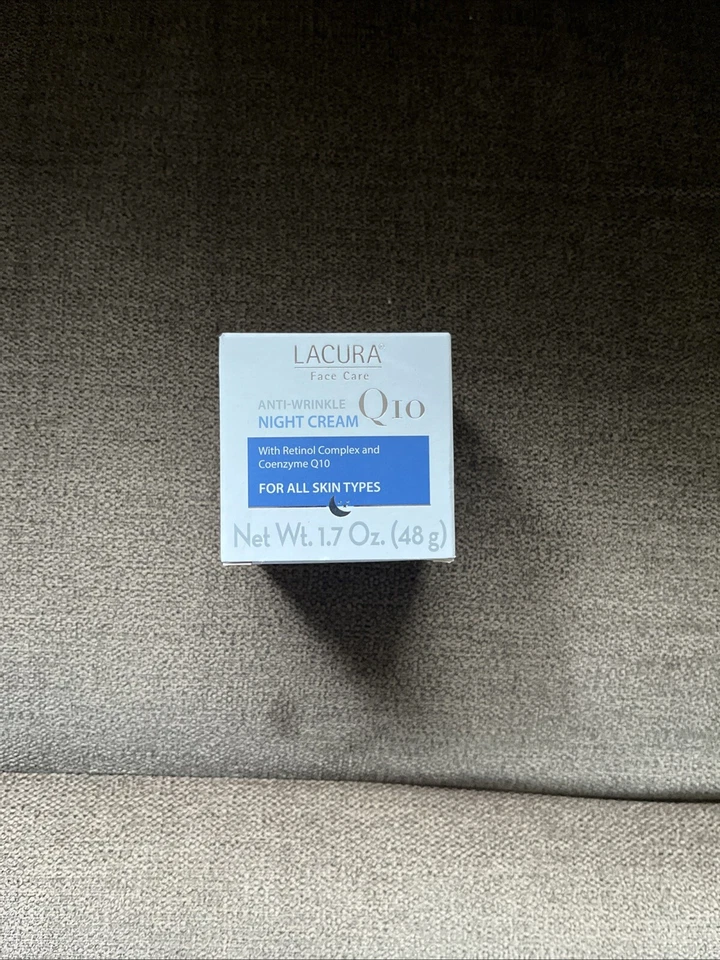 Lacura Face Care Q10 Night Cream with Retinol Complex - 1.7 oz - Germany