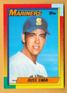 Russ Swan Seattle Mariners #121T - Topps negociado casi nuevo-como nuevo 1990 - Imagen 1 de 2