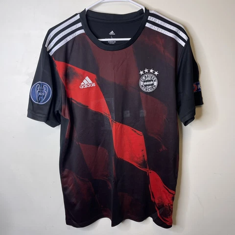 BAYERN MUNICH 2020-21 THIRD KIT FOOTBALL CHAMPIONS JERSEY ADIDAS FI5295 MEN’S M Cover