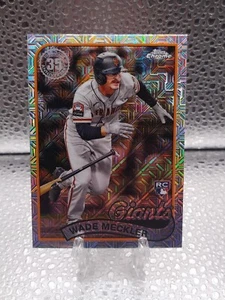2024 Topps Series 2 WADE MECKLER RC Chrome Silver Pack #2T89C-53 Giants - Picture 1 of 2
