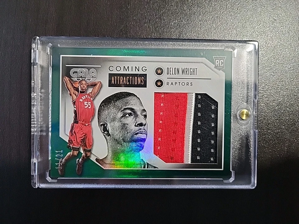 2015-16 Panini Gala Coming Attractions Delon Wright /21 (MEM,RC) - Image 1 of 4