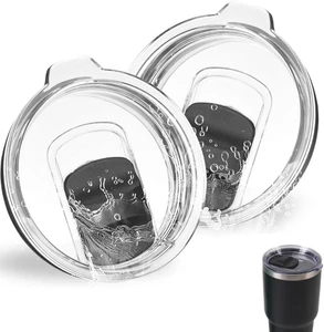 2 Pack Yeti Tumbler Lid 30 Oz Replacement, Magnetic Top Replacement, for 30 Oz T - Picture 1 of 4