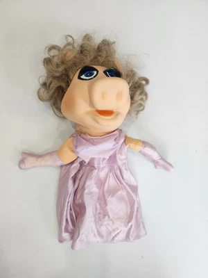 Raro... Muñeca marioneta de mano Jim Henson Fisher Price 1977 Miss Piggy de los Muppets Foto 1 de 4