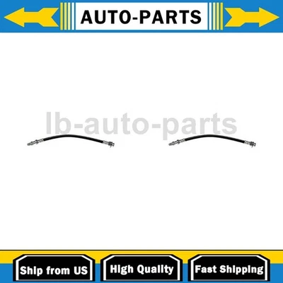 Front Brake Hose 2x For 1955-1957 Chevrolet Bel Air 4.3L - Image 1 of 4