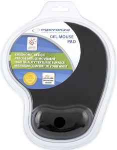 Alfombrilla Gel Esperanza EA137K Negra - Confort y Precisión - Zdjęcie 1 z 1