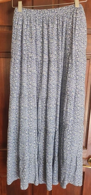 Falda larga de tiro ajustable con bolsillos Hollister para mujer - Talla S Foto 1 de 3