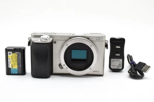 Sony A6000 Silver English OK! (SC51,031!!)Body Only From Japan [Exc+++] #A - Picture 1 of 12