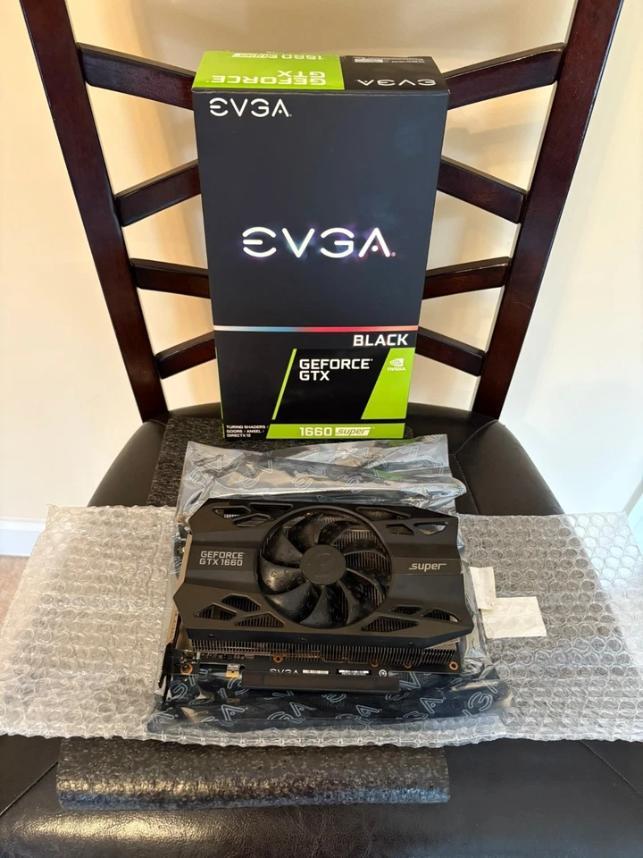 EVGA GeForce GTX 1660 Super (SC) Single Fan 6GB GDDR6 (06G-P4-1061-KR) - Image 1 of 4